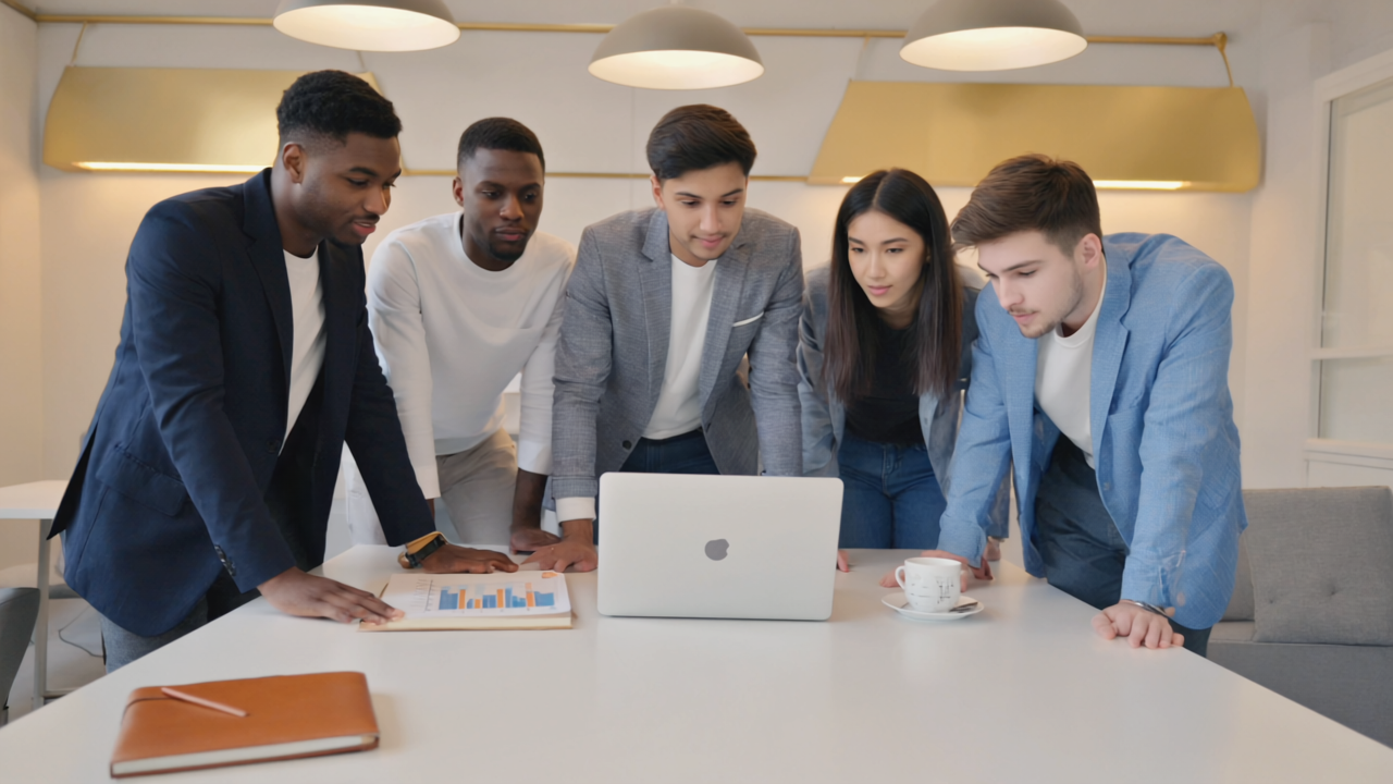 E-commerce Business Meeting